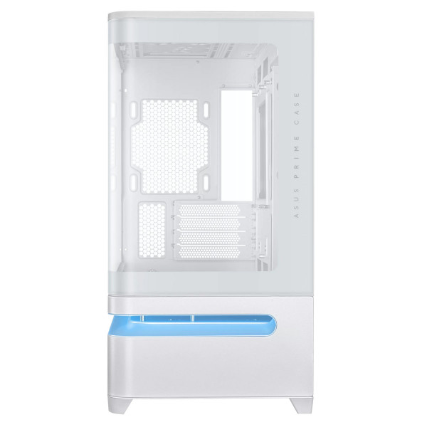 Vỏ máy tính Asus Prime AP202 TG WHITE (Không Quạt)