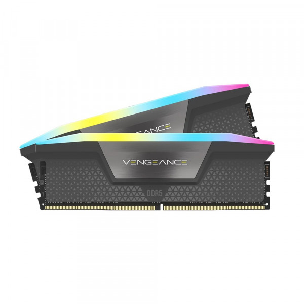 RAM Corsair VENGEANCE RGB 32GB DDR5 6000MHz (2x16GB, Black, AMD EXPO + Intel XMP, CMH32GX5M2E6000Z36)