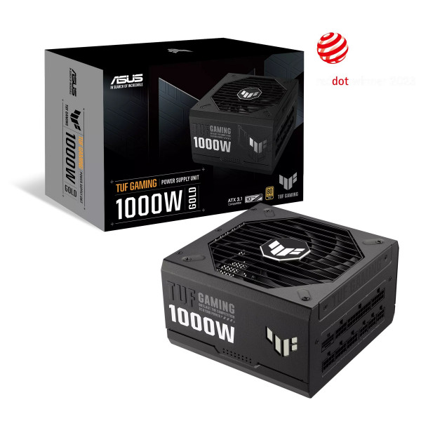 Nguồn máy tính ASUS TUF Gaming 1000W Gold (ATX 3.1, PCIe 5.1, Full Modular)