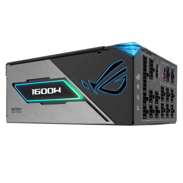 Nguồn máy tính ASUS ROG THOR 1600W Titanium III (ATX 3.1, PCIe 5.1, 80 Plus Titanium, Full Modular)