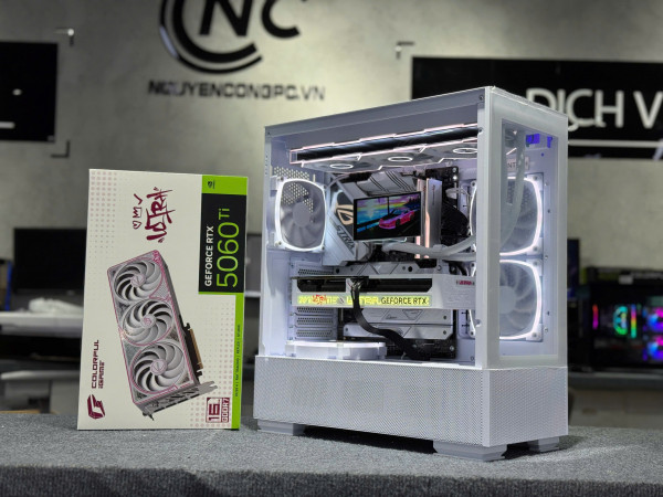 Bộ PC Intel Core i7-14700KF, RAM 32GB, RTX 5060 Ti 16GB