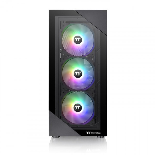 Vỏ case Thermaltake View 200 TG ARGB (Black, ATX Mid Tower, 4 Fan ARGB)