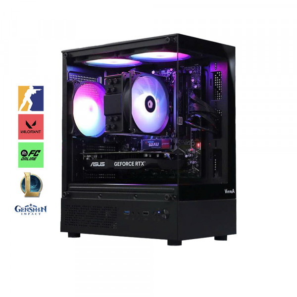 [TẶNG MÀN HÌNH] Bộ PC Gaming Ryzen 5 7500F, RAM 16GB, RX 7600