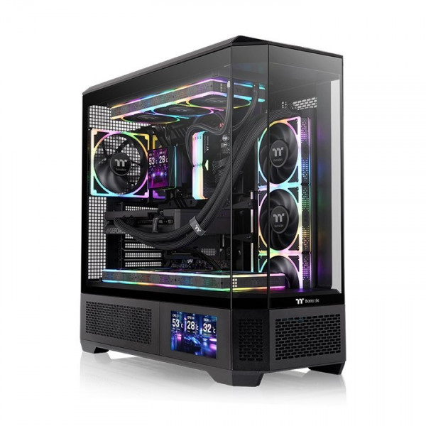 Vỏ case Thermaltake View 600 TG (Black, Không gồm màn hình LCD)