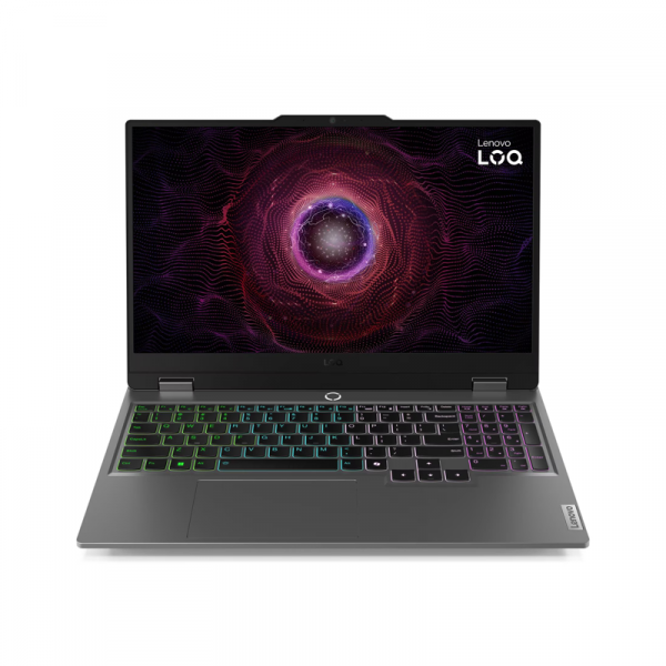 Laptop Lenovo LOQ Gaming 15ARP9 (Ryzen 5 7235HS, 12GB, 512GB SSD, RTX 4050 6GB, 15.6 inch FHD 144Hz, Win 11, Luna Grey)