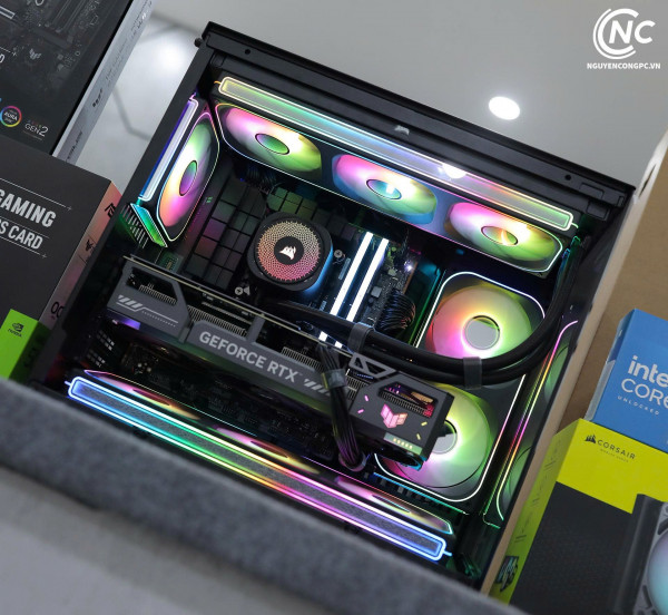 Bộ PC Intel Core i5-14600K, RAM 32GB, VGA RTX 5070 12GB