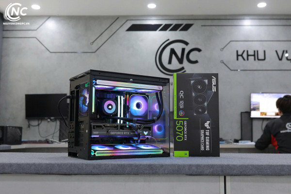 Bộ PC Intel Core i5-14600K, RAM 32GB, VGA RTX 5070 12GB