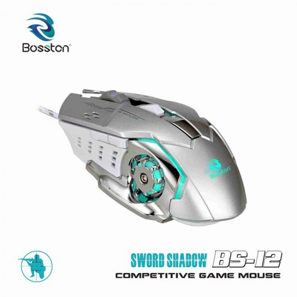 Chuột Bosston BS-12 (LED, White)