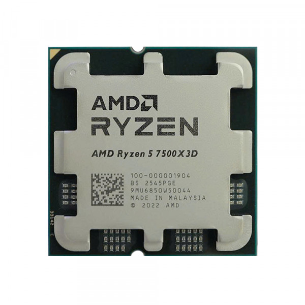 CPU AMD Ryzen 5 7500X3D Tray New (4.0GHz Boost 4.5GHz, 6C/12T, 102MB Cache, PCIe 5.0)