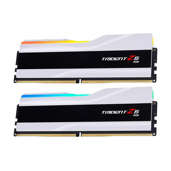 RAM G.Skill Trident Z5 RGB 64GB (2x32GB) DDR5 6400MHz White (F5-6400J3239G32GX2-TZ5RW)