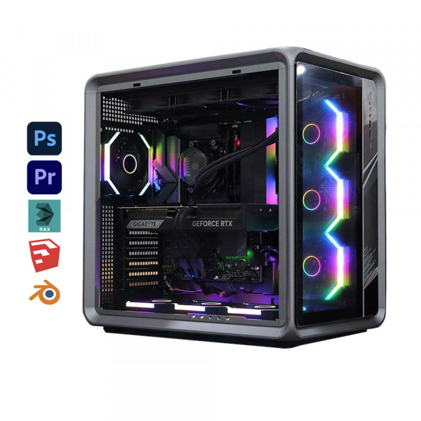 Bộ PC Đồ Họa Ryzen 9 9950X, RAM 32GB, RTX 5070 Ti 16GB