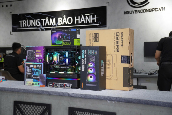 Bộ PC Gaming Ryzen 7 7800X3D, RAM 32GB, RTX 5060 8GB