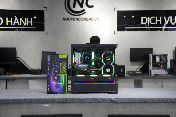 Bộ PC Gaming Ryzen 7 7800X3D, RAM 32GB, RTX 5060 8GB