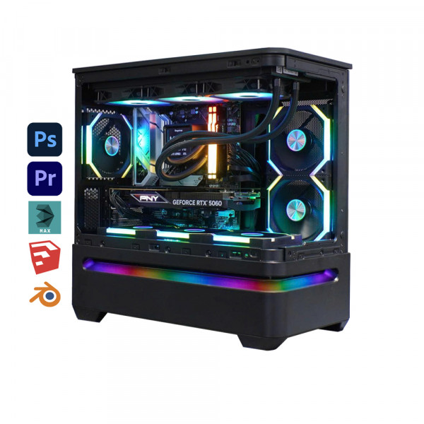 Bộ PC Gaming Ryzen 7 7800X3D, RAM 32GB, RTX 5060 8GB