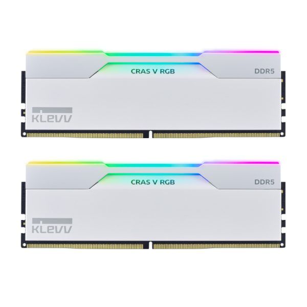 RAM Klevv CRAS V RGB 32GB (2x16GB) DDR5 6000MHz (Hỗ trợ AMD EXPO & Intel XMP)
