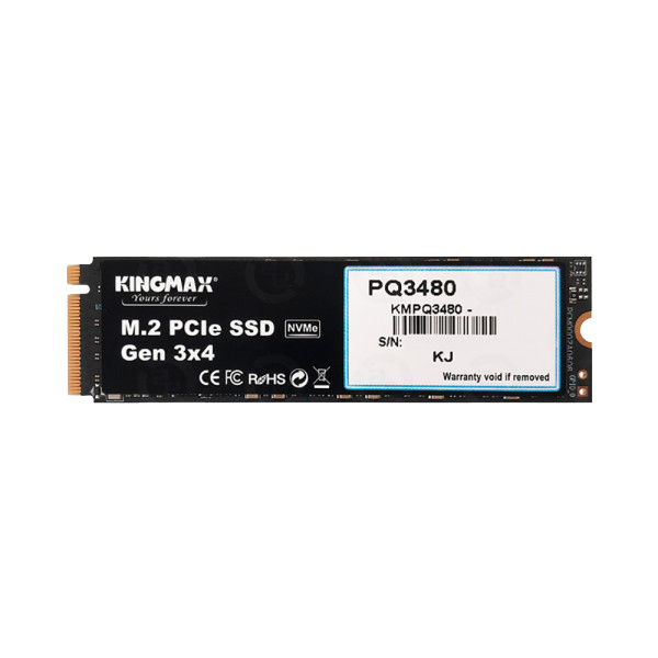 Ổ cứng SSD KINGMAX Zeus PQ3480 512GB NVMe PCIe 3.0 x4 M.2 2280