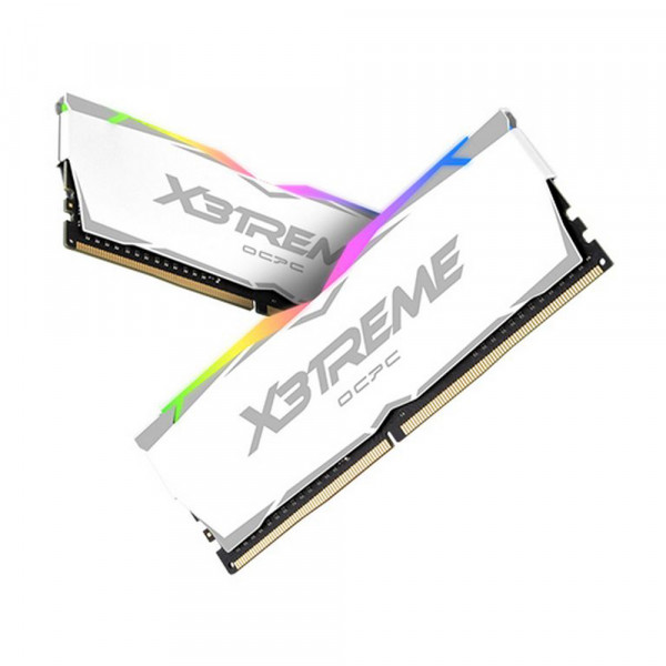 RAM OCPC X3treme Aura RGB 16GB (2x8GB) DDR4 3200MHz C16 White