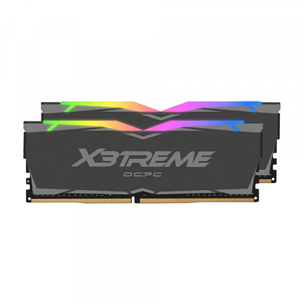 RAM OCPC X3treme Aura RGB 16GB (2x8GB) DDR4 3200MHz C16 Black