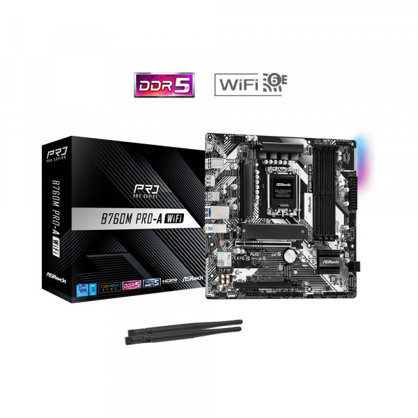 Mainboard Asrock B760M Pro-A WiFi DDR5