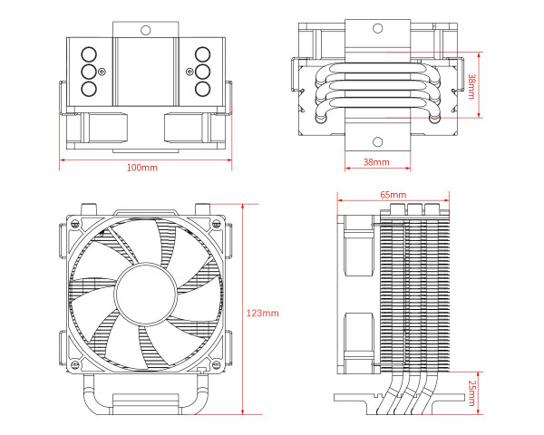 Tản nhiệt khí ID-COOLING SE-903-XT
