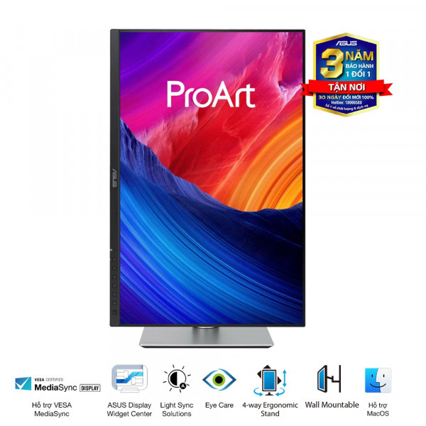Màn Hình Đồ Họa ASUS ProArt PA248QFV (24.1 inch, IPS, WUXGA, 100Hz, 5ms, Speaker)