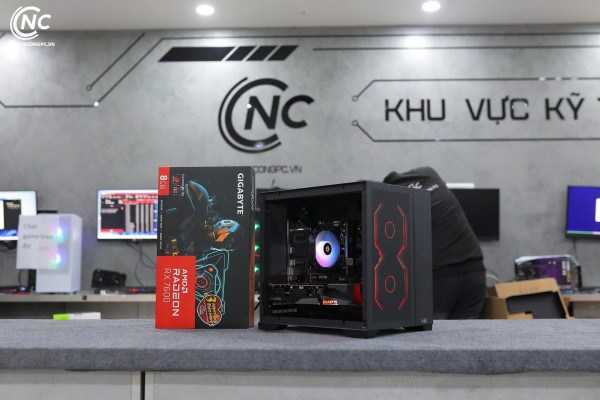 Bộ PC Gaming Ryzen 5 7500F, RAM 16GB, RX 7600 8GB
