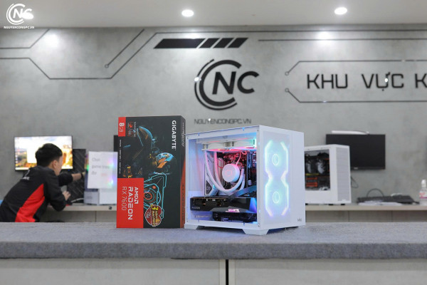 Bộ PC Gaming Ryzen 7 7700, RAM 16GB, RX 7600 8GB