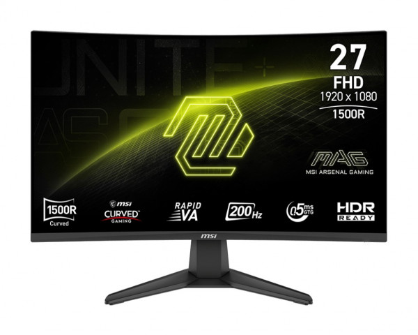 Màn Hình Gaming Cong MSI MAG 276CF E20 (27 inch, VA, FHD, 200Hz, 0.5ms)