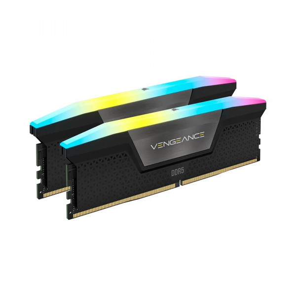 RAM CORSAIR VENGEANCE RGB 128GB (2x64GB) DDR5 6400Mhz (CMH128GX5M2B6400C42)