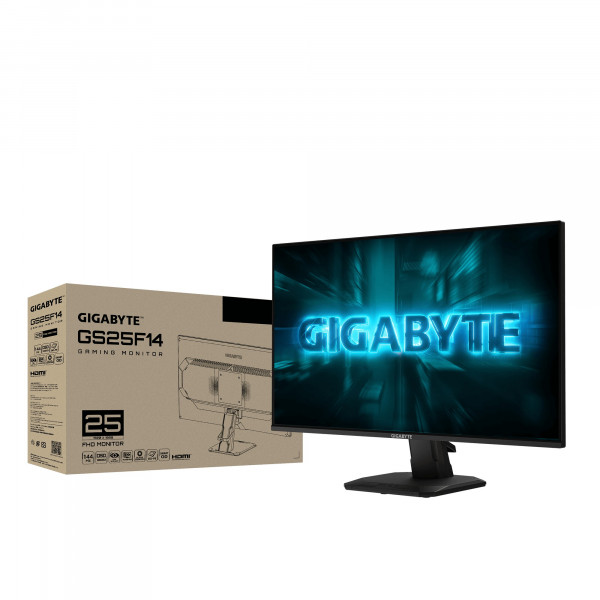 Màn Hình Gaming Gigabyte GS25F14 (24.5 inch, IPS, FHD, 144Hz, 1ms)