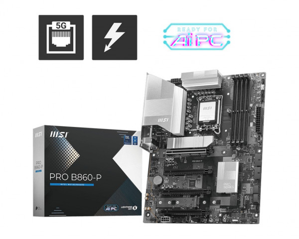 Mainboard MSI PRO B860-P (Intel LGA1851, ATX, DDR5)