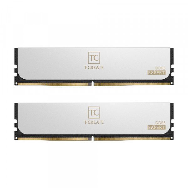 RAM TEAMGROUP T-Create Expert 32GB (2x16GB) DDR5 6400MHz White (Hỗ trợ AMD EXPO & Intel XMP)