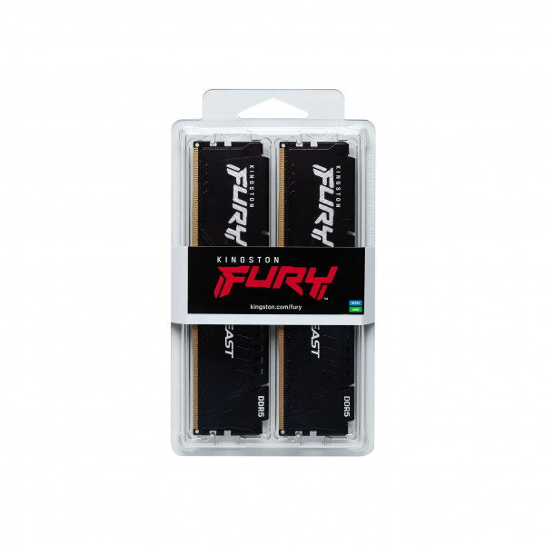 RAM Kingston FURY Beast 32GB (2x16GB) DDR5 6000MHz (KF560C36BBE2K2-32WP)