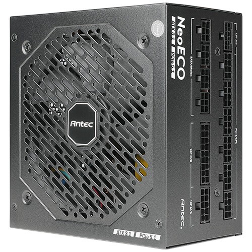 Nguồn Máy Tính ANTEC NeoECO NE1000G M (1000w, 80 Plus Gold, modular, ATX 3.0, PCIe 5.0)