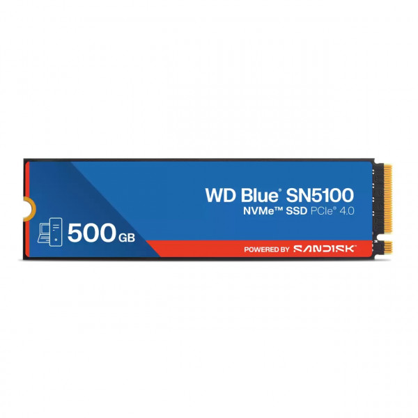 Ổ cứng SSD WD Blue SN5100 500GB NVMe PCIe 4.0 x4 (WDS500G5B0E)
