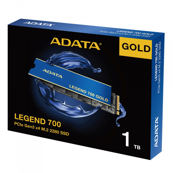 Ổ Cứng SSD ADATA Legend 700 Gold 1TB M.2 2280 PCIe Gen3 x4 (2000MB/s | 1600MB/s)