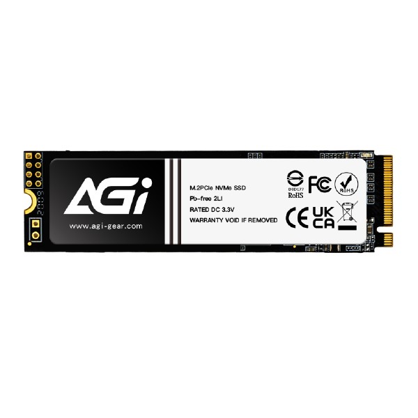 Ổ Cứng SSD AGI AI818 1TB M.2 NVMe PCIe Gen4 x4 (AGI1T0G43AI818)