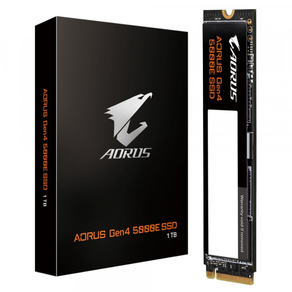 Ổ Cứng SSD Gigabyte AORUS Gen4 5000E SSD 1TB (Đọc 5000 MB/s, Ghi 4600MB/s)