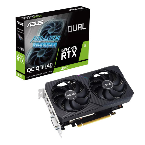 Card Màn Hình Asus Dual GeForce RTX 3050 OC 8GB V2 GDDR6
