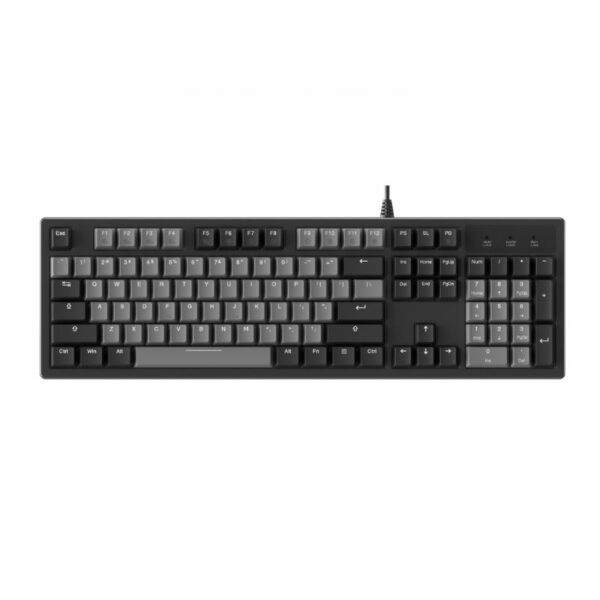 Bàn Phím Cơ DareU EK104 Grey Black (Multi-Led, PBT Double Shot OEM Profile, DareU Dream Switch)