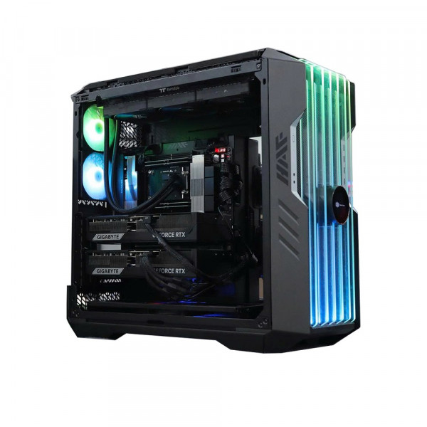 Bộ PC AI AMD Ryzen Threadripper PRO 9985WX, 256GB RAM DDR5, Dual VGA RTX 5090 32G