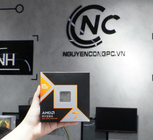 CPU AMD Ryzen 7 9850X3D (8 Core 16 Thread | Base 4.7Ghz - Turbo 5.6Ghz | Cache 104MB)