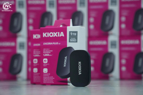 Ổ cứng di động SSD KIOXIA EXCERIA PLUS G2 Portable 1TB (LXD20K001TG8)