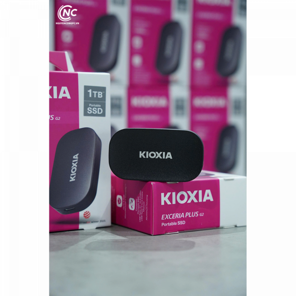 Ổ cứng di động SSD KIOXIA EXCERIA PLUS G2 Portable 1TB (LXD20K001TG8)