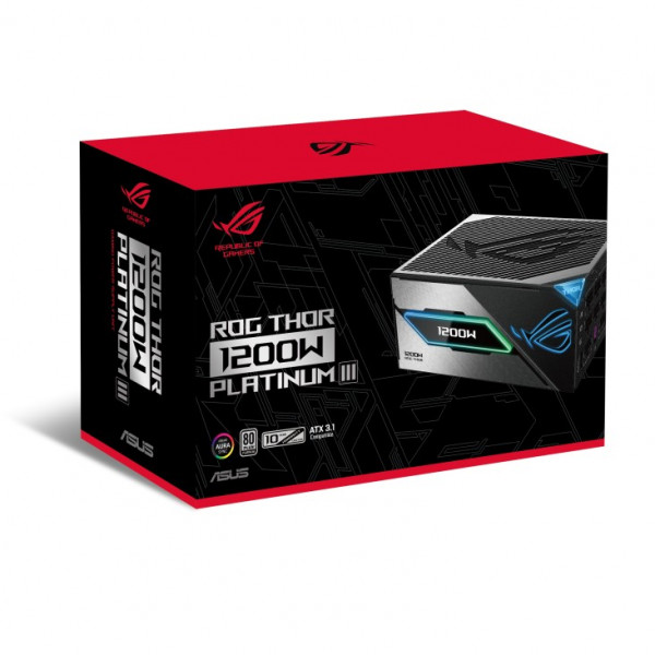 Nguồn Máy Tính ASUS ROG THOR 1200 P3 1200W PLATINUM III ( PCIe Gen 5.0)