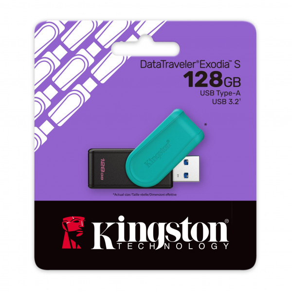 USB Kingston 3.2 DataTraveler Exodia S DTXS/128GB
