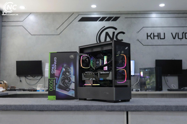 Bộ PC Gaming Intel Core i9-14900K, RAM 64GB DDR5, RTX 5090 32GB