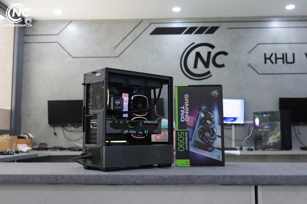 Bộ PC Gaming Intel Core i9-14900K, RAM 64GB DDR5, RTX 5090 32GB