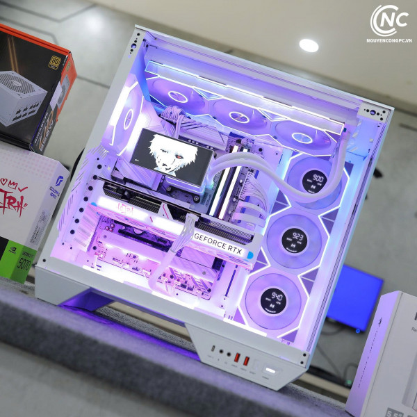 Bộ PC Gaming Ryzen 7 7800X3D, RAM 32GB, RTX 5070 12GB