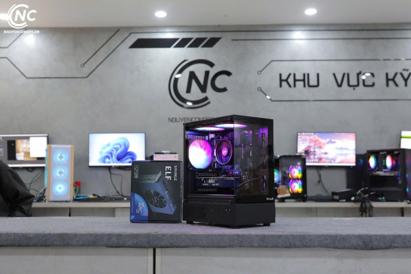 Bộ PC Gaming AMD Ryzen 5 5500, RAM 16GB, VGA 6GB [TẶNG MÀN HÌNH]